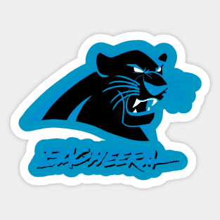 Carolina Panthers Bagheera Sticker